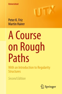 Titelbild: A Course on Rough Paths 2nd edition 9783030415556