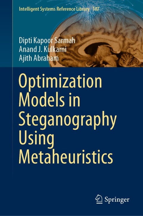 Cover image for book Optimization Models in Steganography Using Metaheuristics