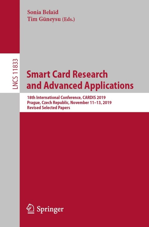 Cover image for book Smart Card Research and Advanced Applications