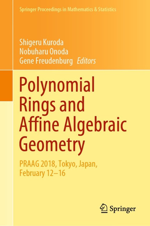 Cover image for book Polynomial Rings and Affine Algebraic Geometry
