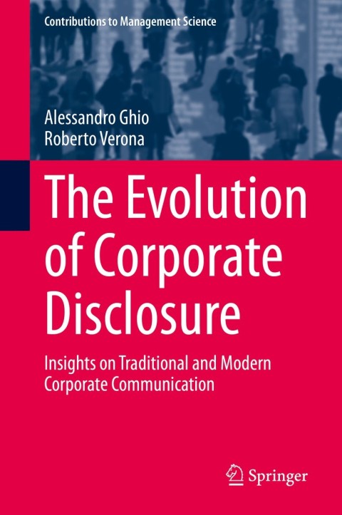 Cover image for book The Evolution of Corporate Disclosure