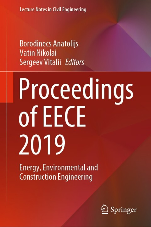 Cover image for book Proceedings of EECE 2019