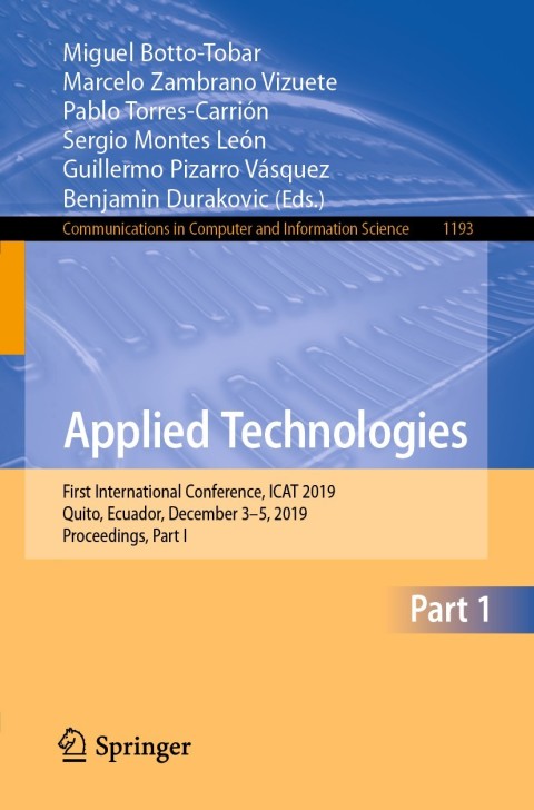Cover image for book Applied Technologies
