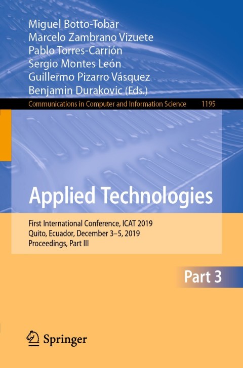 Cover image for book Applied Technologies