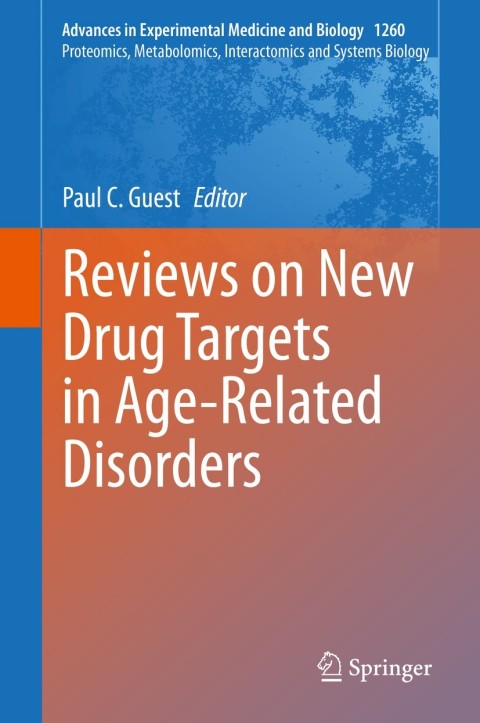 Cover image for book Reviews on New Drug Targets in Age-Related Disorders