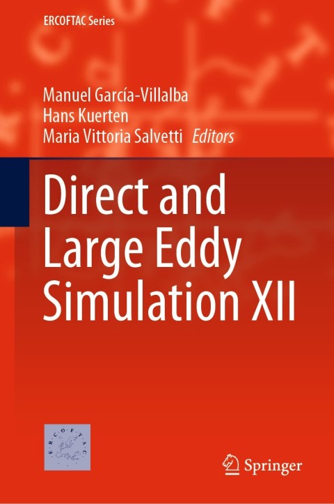 Cover image for book Direct and Large Eddy Simulation XII