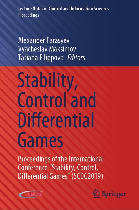 Cover image for book Stability, Control and Differential Games