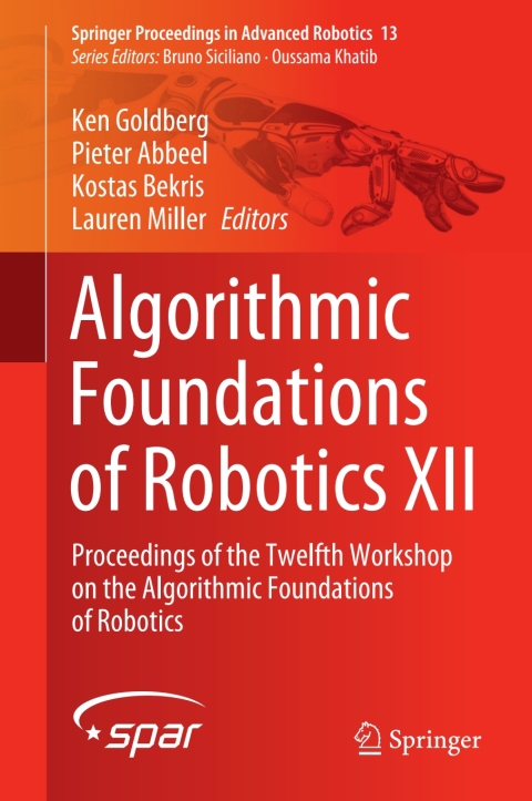 Cover image for book Algorithmic Foundations of Robotics XII