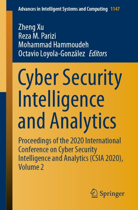 Cover image for book Cyber Security Intelligence and Analytics