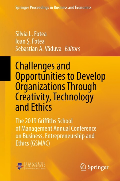 Cover image for book Challenges and Opportunities to Develop Organizations Through Creativity, Technology and Ethics