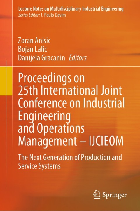 Cover image for book Proceedings on 25th International Joint Conference on Industrial Engineering and Operations Management – IJCIEOM