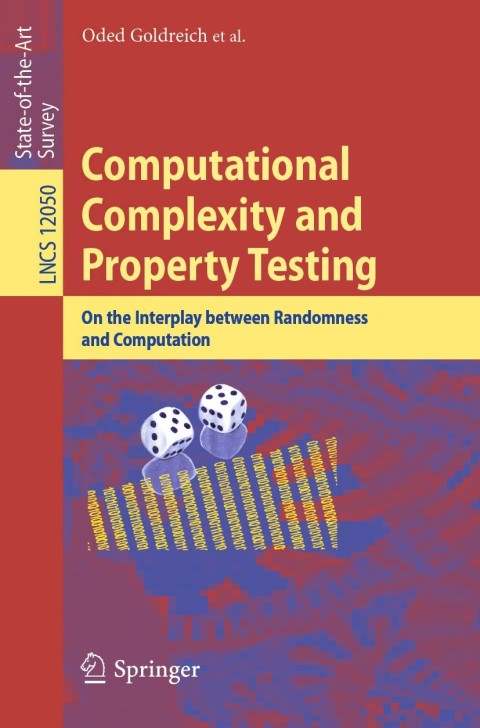 Cover image for book Computational Complexity and Property Testing