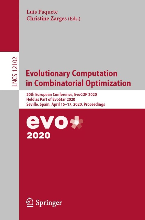 Cover image for book Evolutionary Computation in Combinatorial Optimization