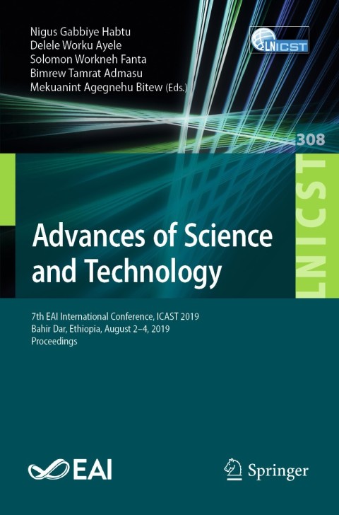 Cover image for book Advances of Science and Technology