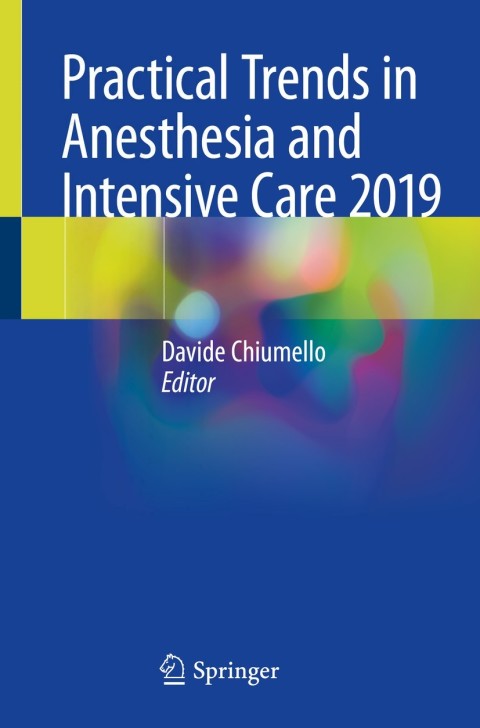 Cover image for book Practical Trends in Anesthesia and Intensive Care 2019