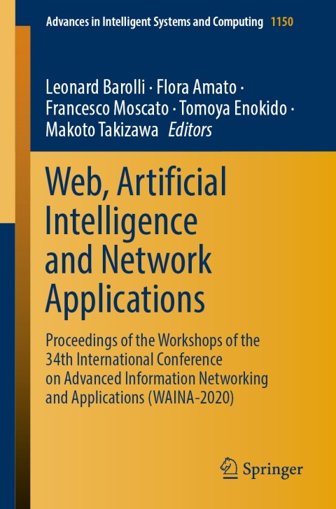 Cover image for book Web, Artificial Intelligence and Network Applications