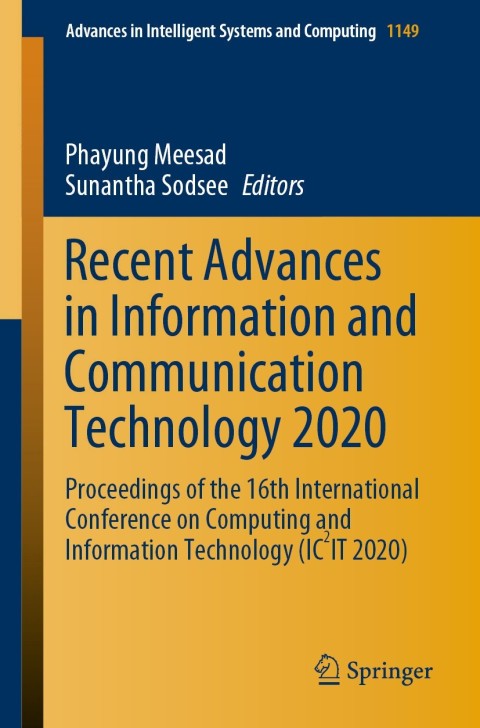 Cover image for book Recent Advances in Information and Communication Technology 2020