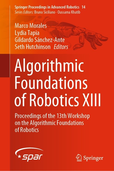 Cover image for book Algorithmic Foundations of Robotics XIII