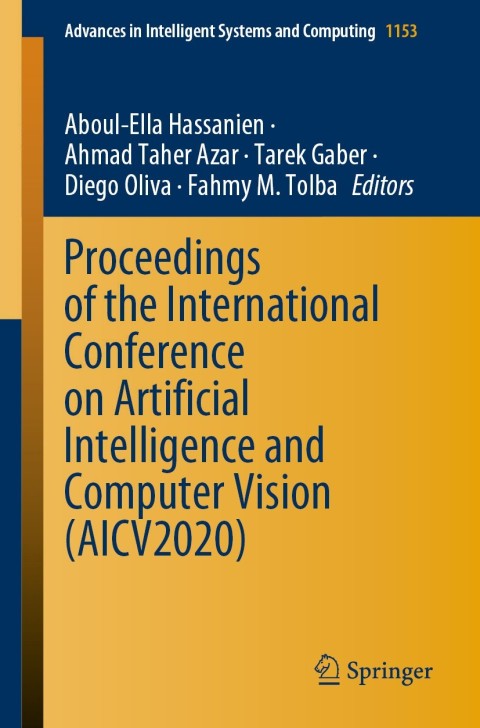 Cover image for book Proceedings of the International Conference on Artificial Intelligence and Computer Vision (AICV2020)