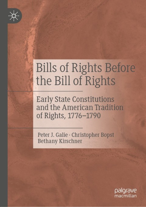 Cover image for book Bills of Rights Before the Bill of Rights