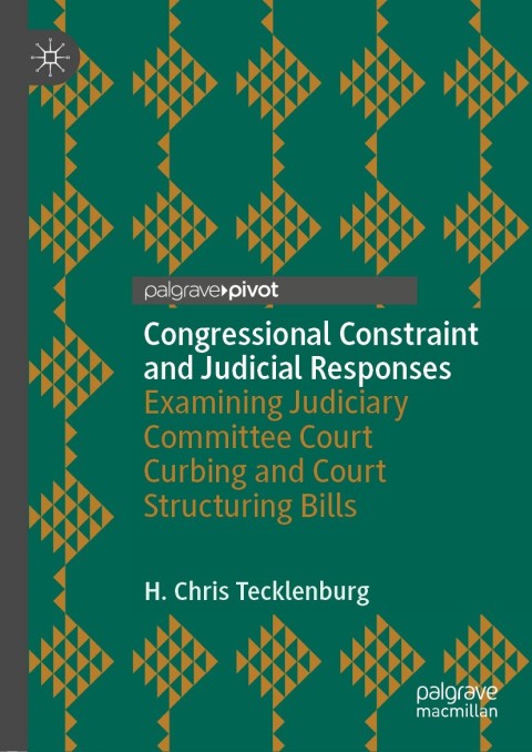 Cover image for book Congressional Constraint and Judicial Responses