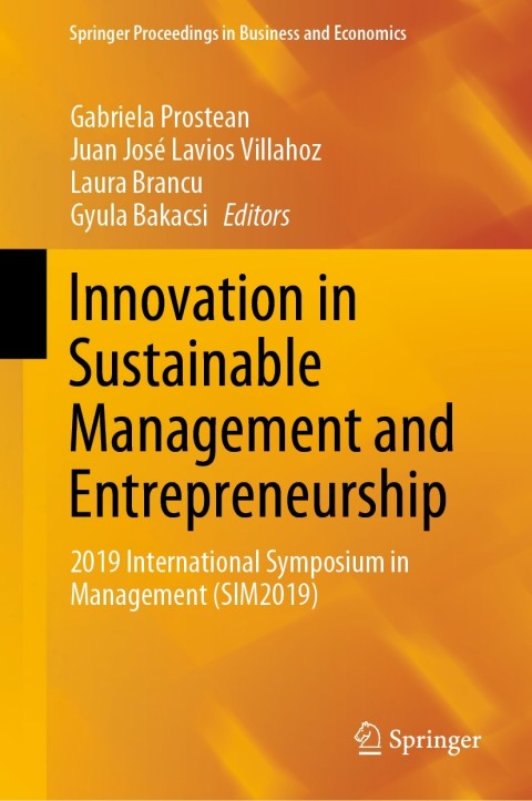 Cover image for book Innovation in Sustainable Management and Entrepreneurship