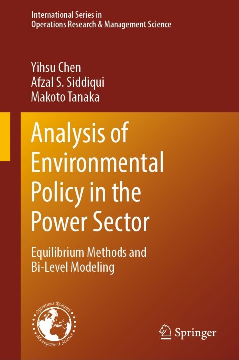 Cover image for book Analysis of Environmental Policy in the Power Sector