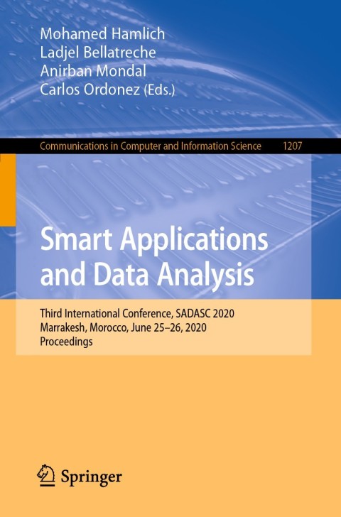 Cover image for book Smart Applications and Data Analysis