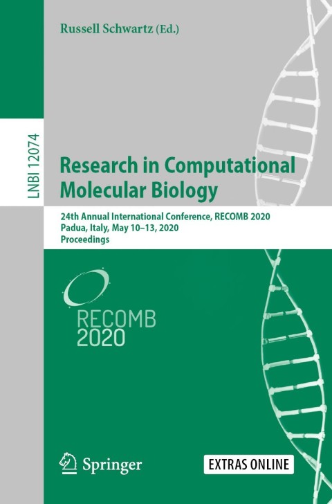 Cover image for book Research in Computational Molecular Biology