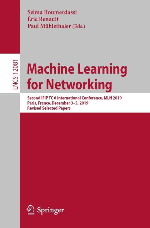 Cover image for book Machine Learning for Networking