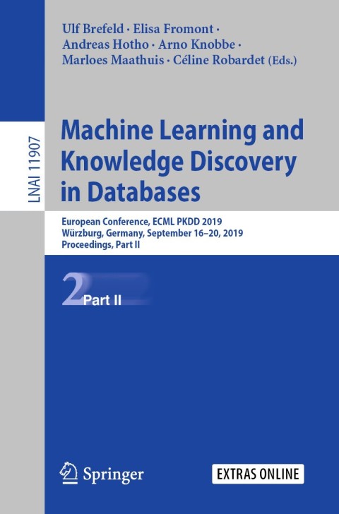 Cover image for book Machine Learning and Knowledge Discovery in Databases