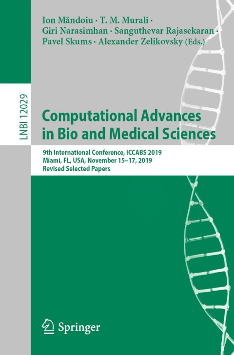Cover image for book Computational Advances in Bio and Medical Sciences