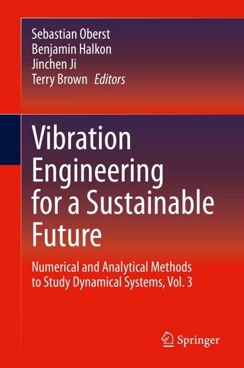 Cover image for book Vibration Engineering for a Sustainable Future