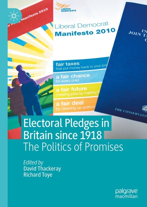 Cover image for book Electoral Pledges in Britain Since 1918