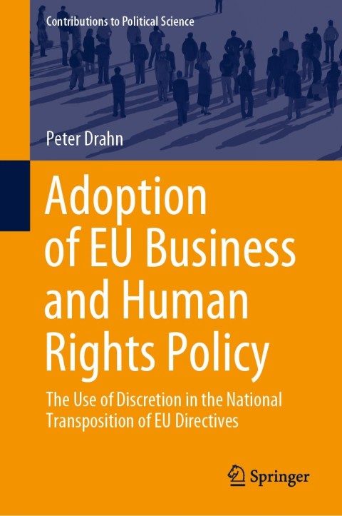 Cover image for book Adoption of EU Business and Human Rights Policy