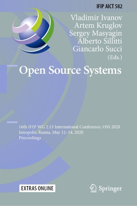 Cover image for book Open Source Systems