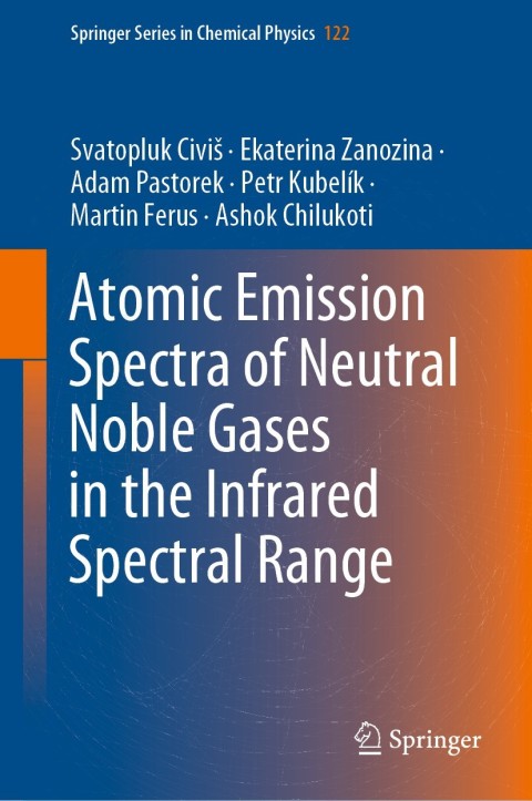 Atomic Emission Spectra of Neutral Noble Gases in the Infrared Spectral Range 