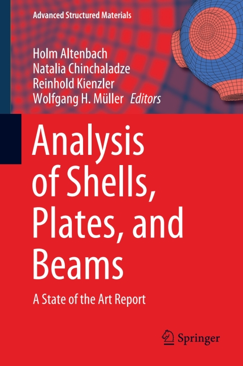 Cover image for book Analysis of Shells, Plates, and Beams