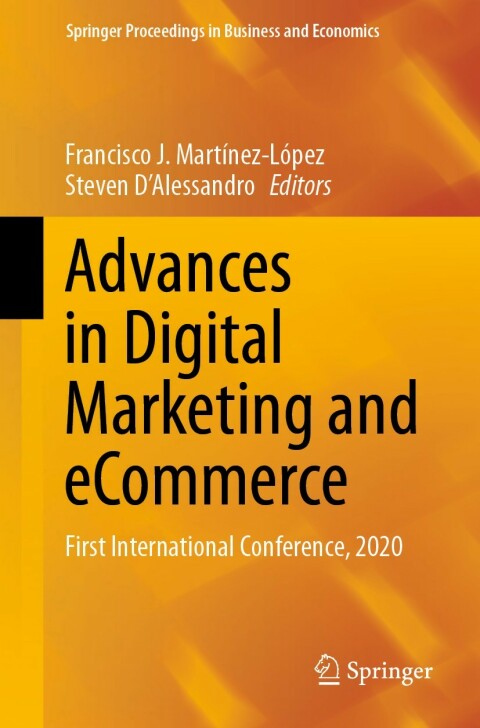 Cover image for book Advances in Digital Marketing and eCommerce