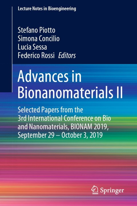 Cover image for book Advances in Bionanomaterials II