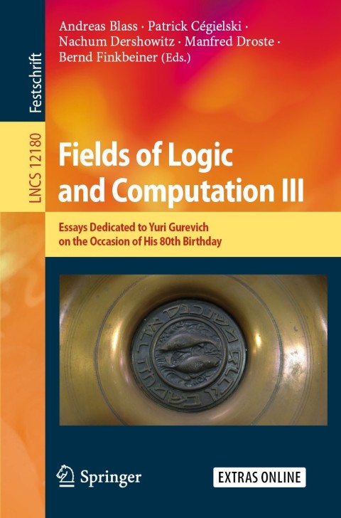 Cover image for book Fields of Logic and Computation III
