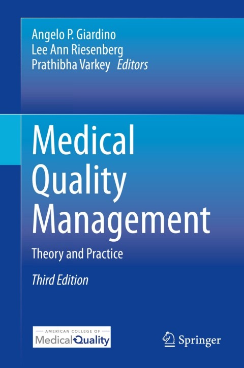 Cover image for book Medical Quality Management