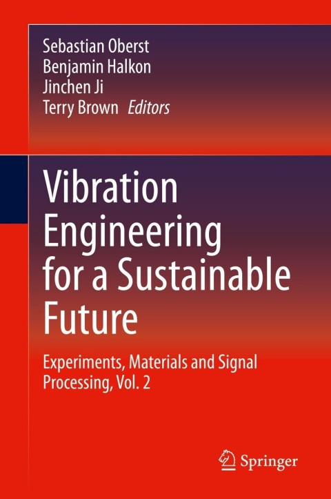 Cover image for book Vibration Engineering for a Sustainable Future