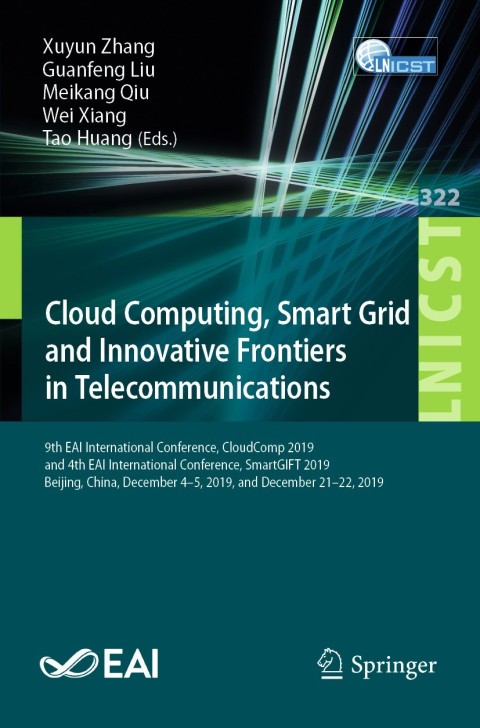 Cover image for book Cloud Computing, Smart Grid and Innovative Frontiers in Telecommunications