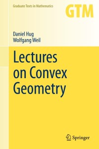 Cover image: Lectures on Convex Geometry 9783030501792