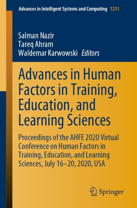 Cover image for book Advances in Human Factors in Training, Education, and Learning Sciences