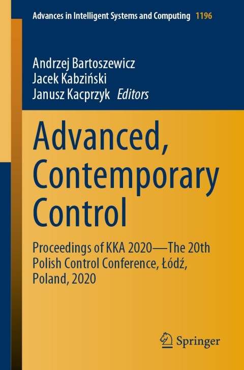 Cover image for book Advanced, Contemporary Control