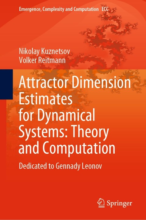 Cover image for book Attractor Dimension Estimates for Dynamical Systems: Theory and Computation