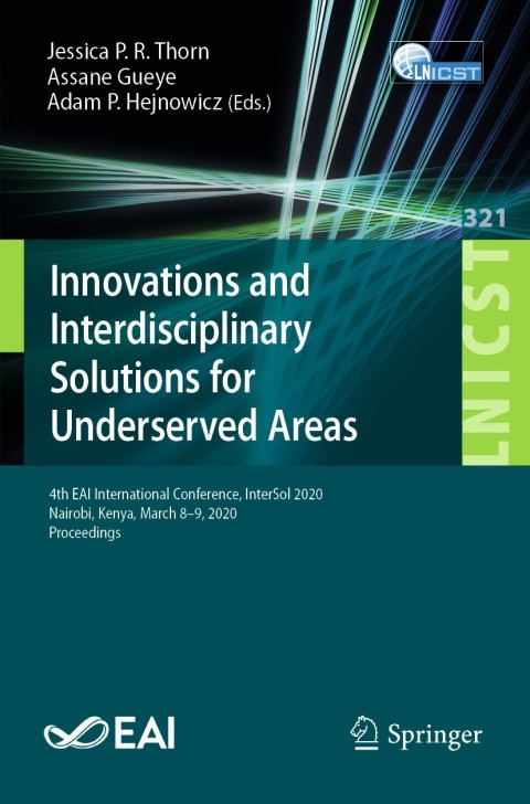 Cover image for book Innovations and Interdisciplinary Solutions for Underserved Areas