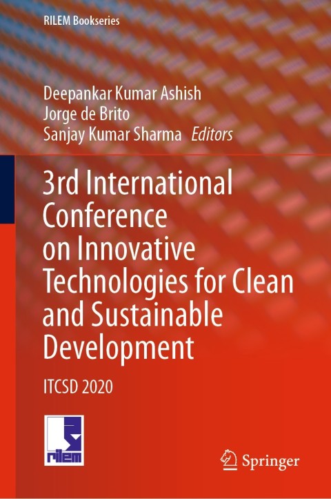 3rd International Conference on Innovative Technologies for Clean and Sustainable Development 